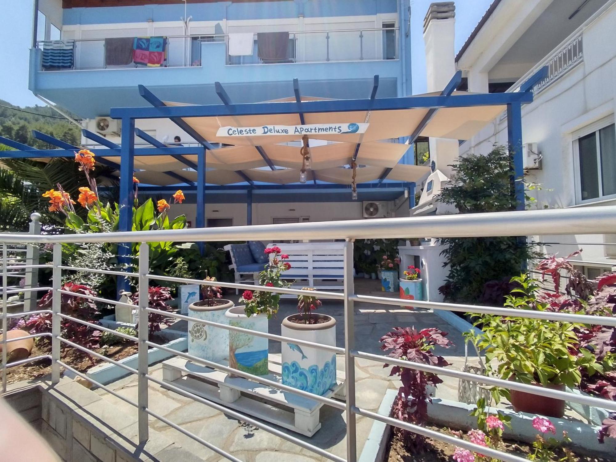 Celeste Deluxe Apartments Skala Potamia  Exterior photo